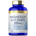 Magnesium Glycinate 200mg 120 Capsules Non-GMO Gluten Free Supplement G9652