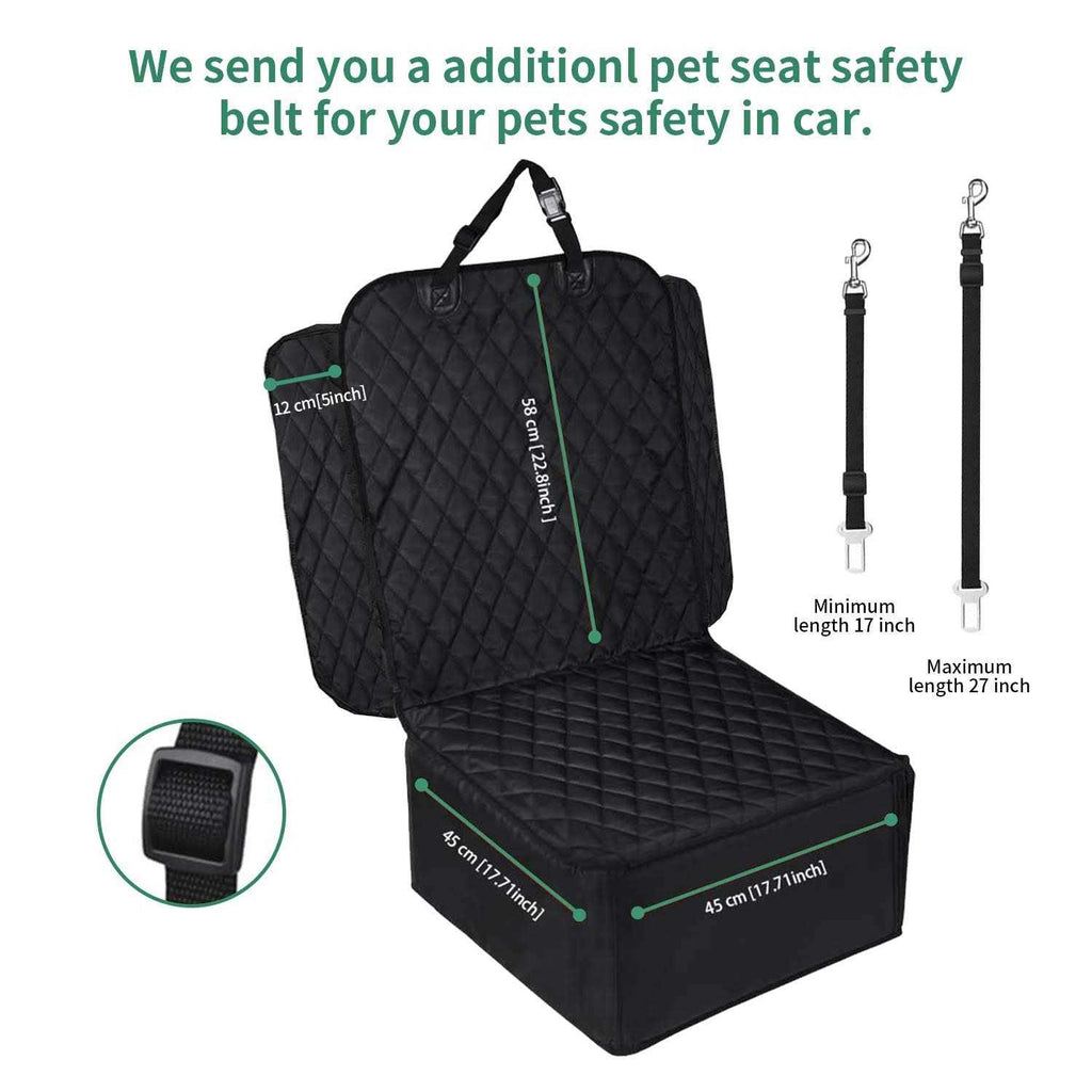 Waterproof 2 in 1 Pet Front Seat Cover K863085