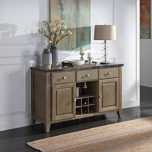 Oak Finish Server V60137