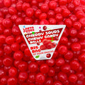Cherry Sours Chewy Balls Candy (2 Pound Bag) A120