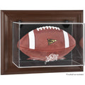 Navy Framed Wall-Mountable Football Display Case O19747