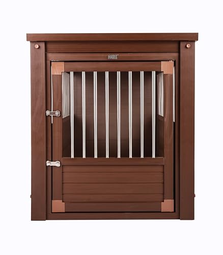 Dog Crate End Table with Stainless Steel Tubing T7317