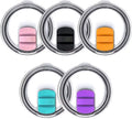5 Pack Magnetic Spill Proof Tumbler Lid K940