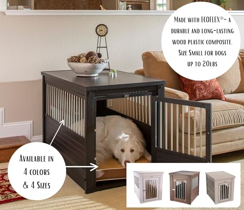 Dog Crate End Table with Stainless Steel Tubing T7317