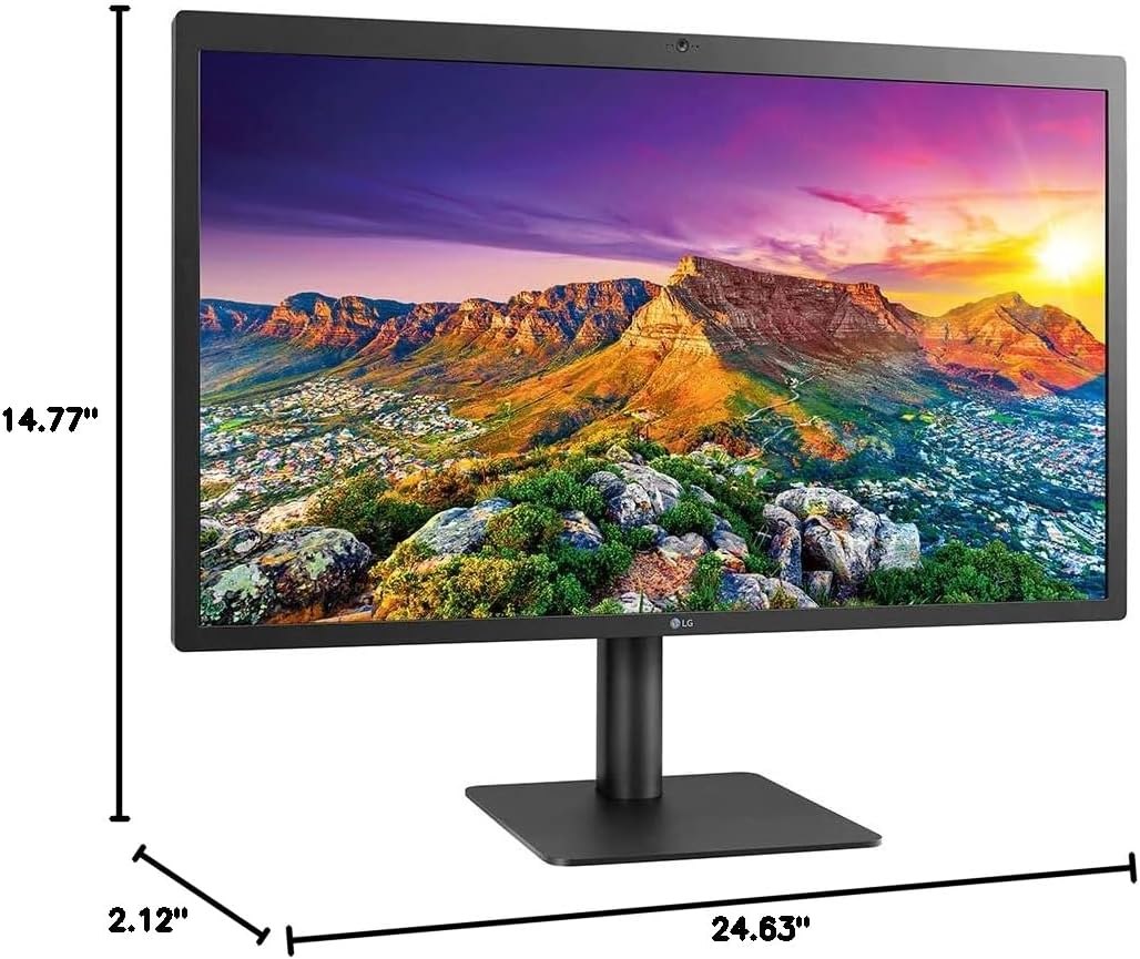 27” 5K IPS Monitor with Thunderbolt 3 & Type C Ports, Black E5960