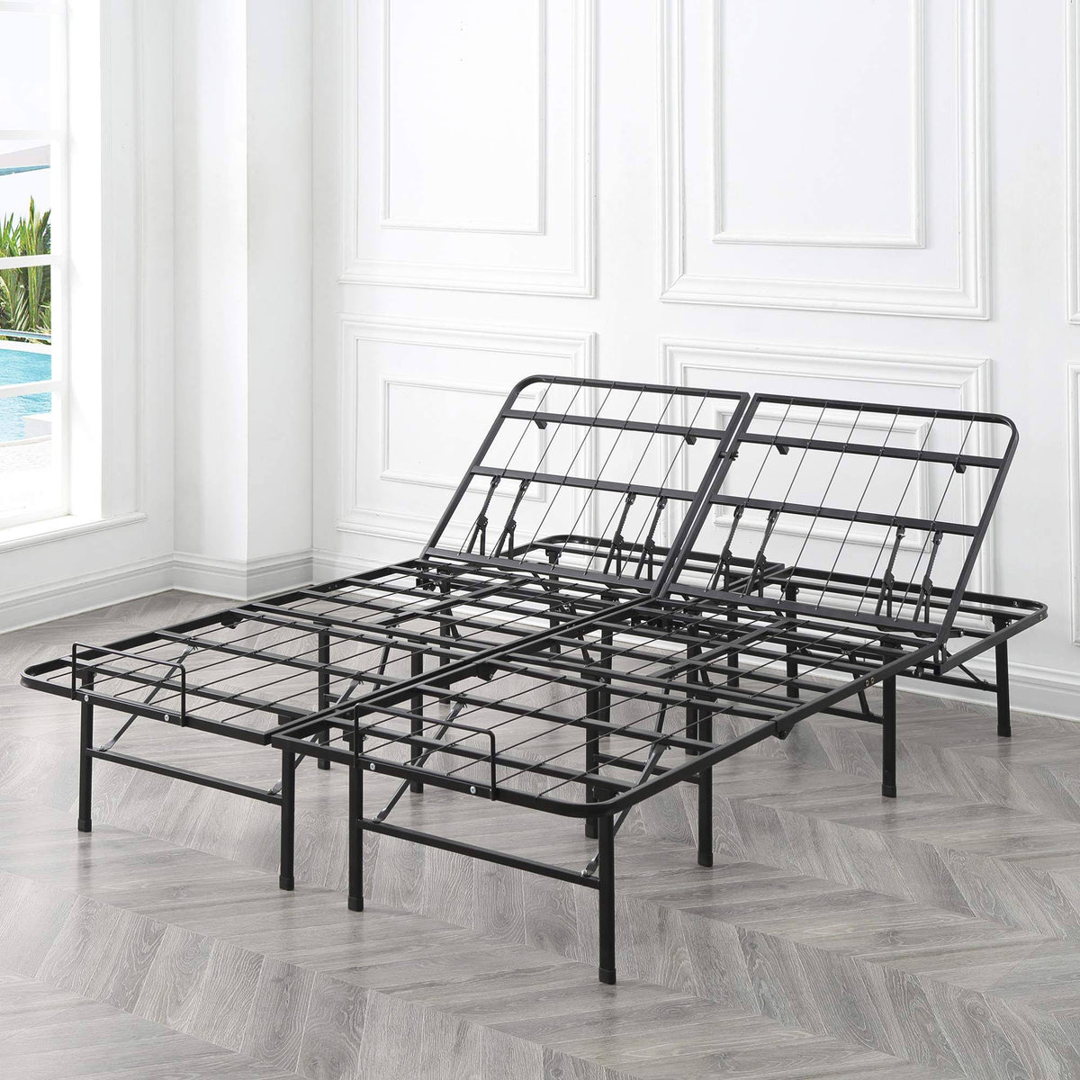 California King Size Metal Bed Frame B24538