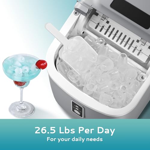 Portable Countertop Ice Maker with Carry Handle V562185