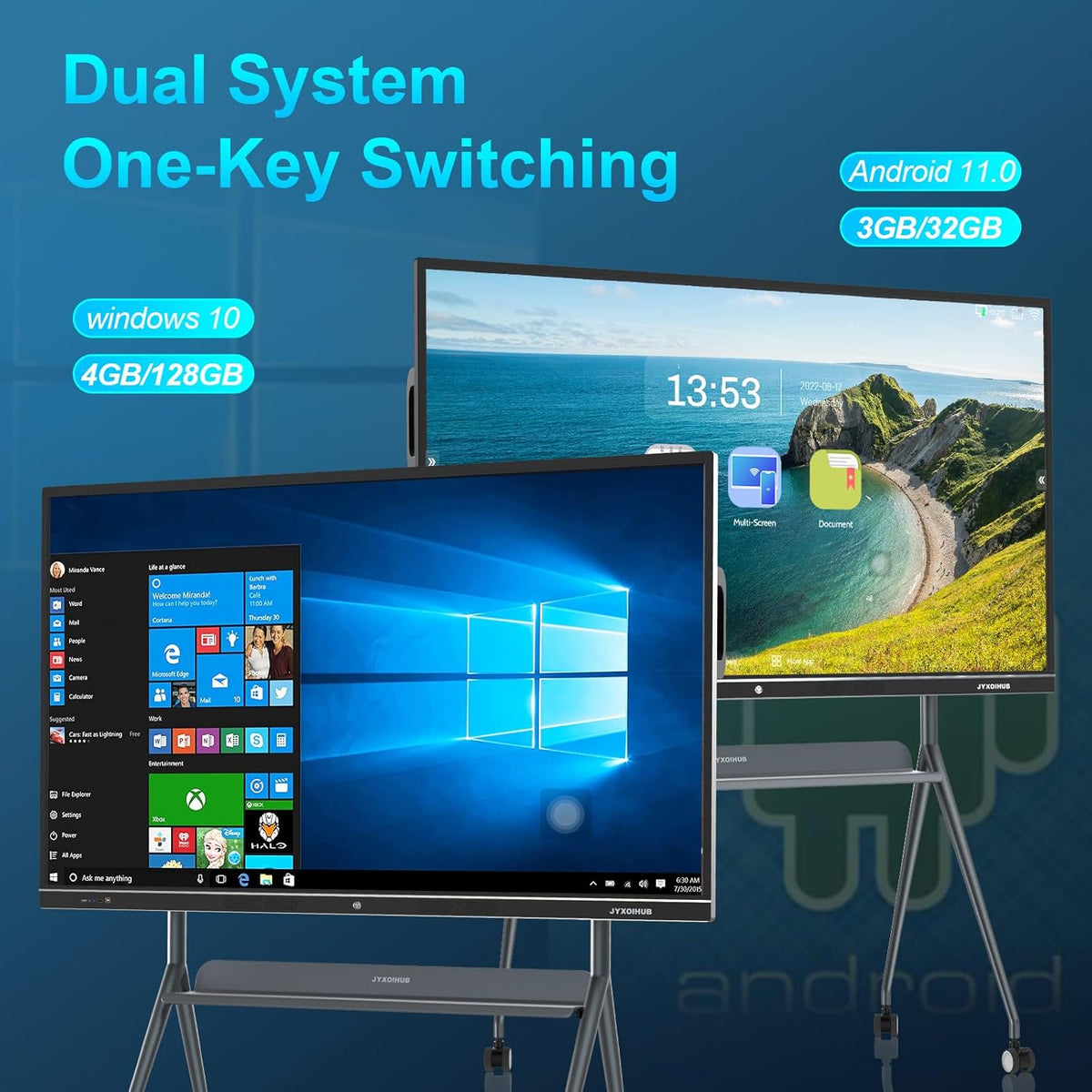86inch 4K UHD Touch Screen Interactive Whiteboard Y17799