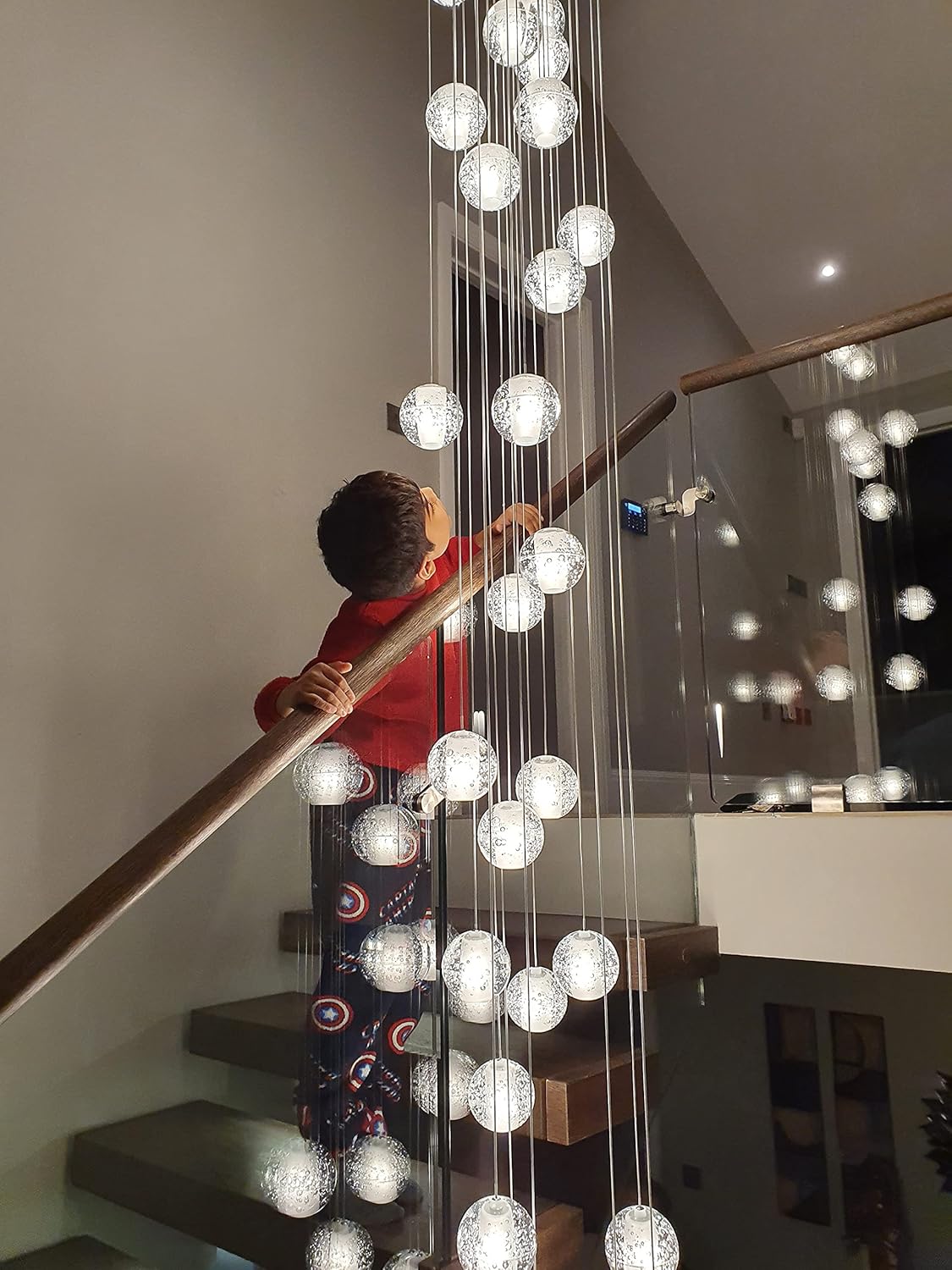 14-Lights Crystal Chandelier Flush Mount R40256