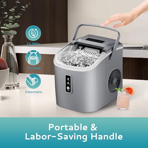 Portable Countertop Ice Maker with Carry Handle V562185