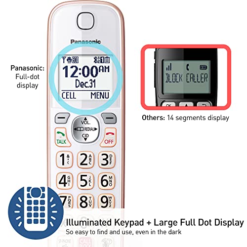 Cordless Phone with Answering Machine and 4 Handsets R4206