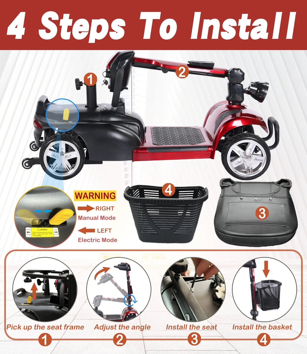 4 Wheel Mobility Scooter G779729