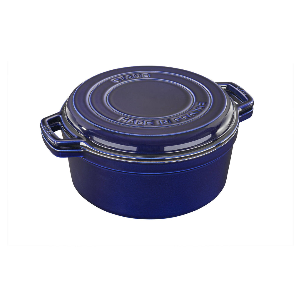 Cast Iron 7 Qt Braise & Grill Dark Blue R281379