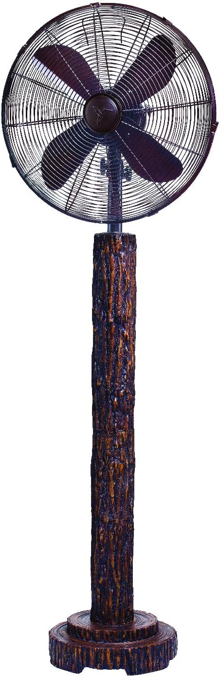 12 Inch 3 Speed Tilting Oscillating Decorative Fan V39459