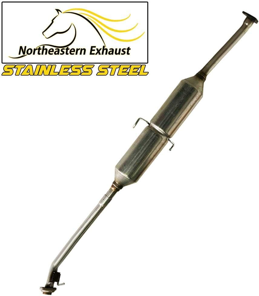 Stainless Steel Resonator Muffler Exhaust System Kit K847