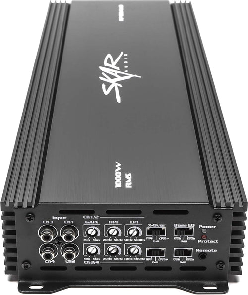 1,000 Watt 4 Channel Car Amplifier X1342