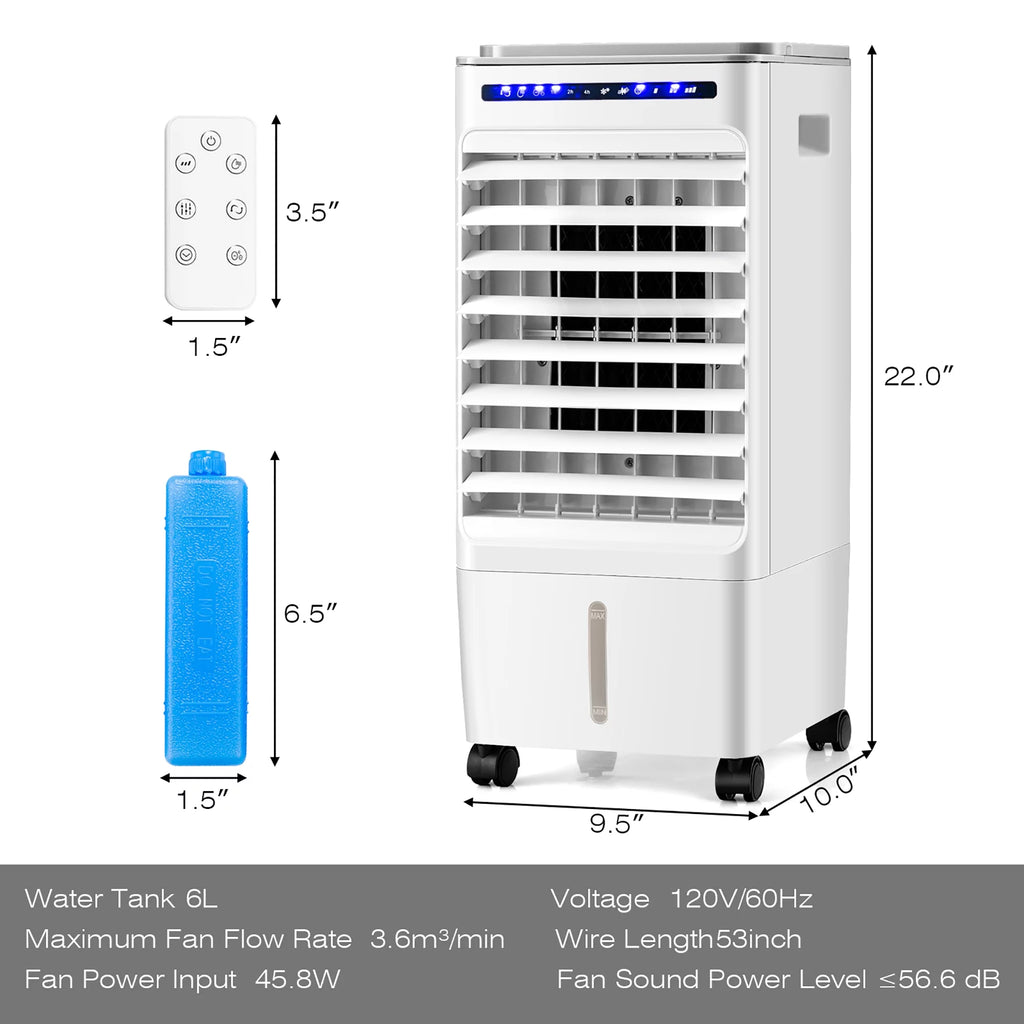 3-in-1 Evaporative Air Cooler Fan Humidifier M33221