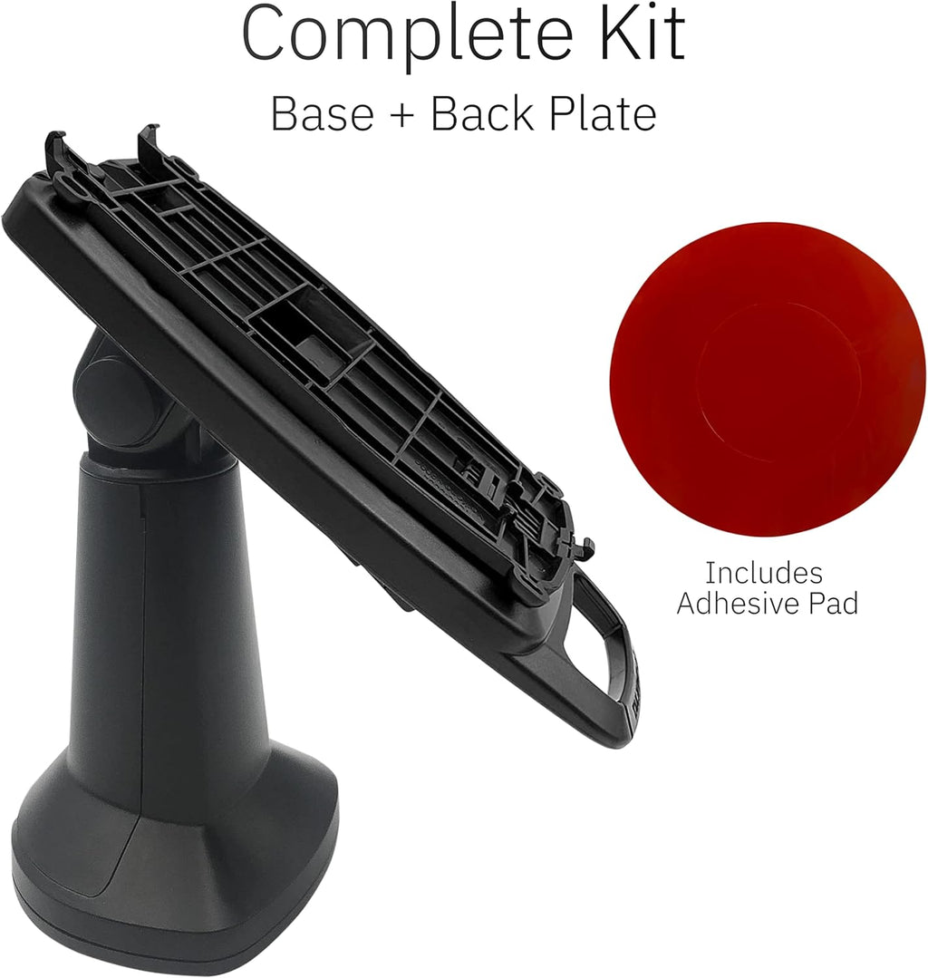 Black Latch and Key Lock Pole Mount Terminal Stand F455784
