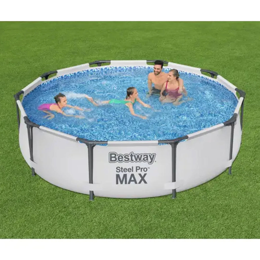Steel Pro MAX 10'x30 Above Ground Swimming Pool with Pump H769