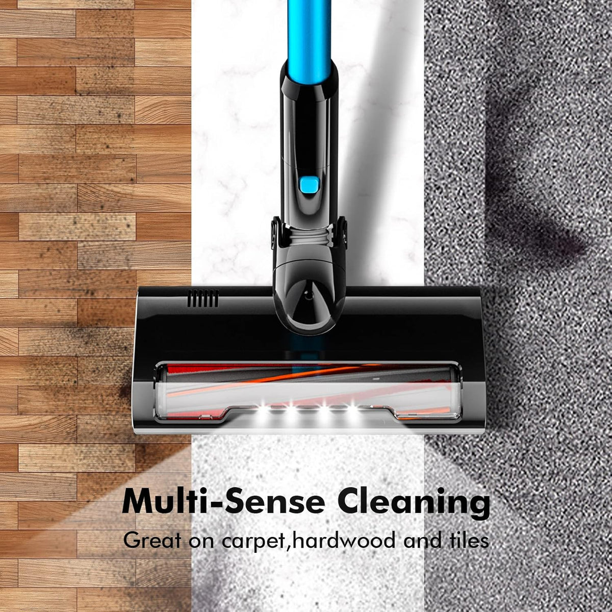 9 in 1 Cordless Stick Handheld Vacuum, 24KPa Suction, Pack of 2 K5281