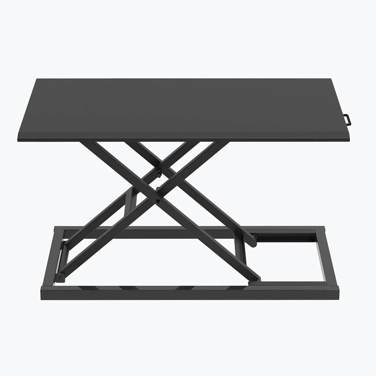 Black Height Adjustable Pneumatic Standing Desk Converter C74066
