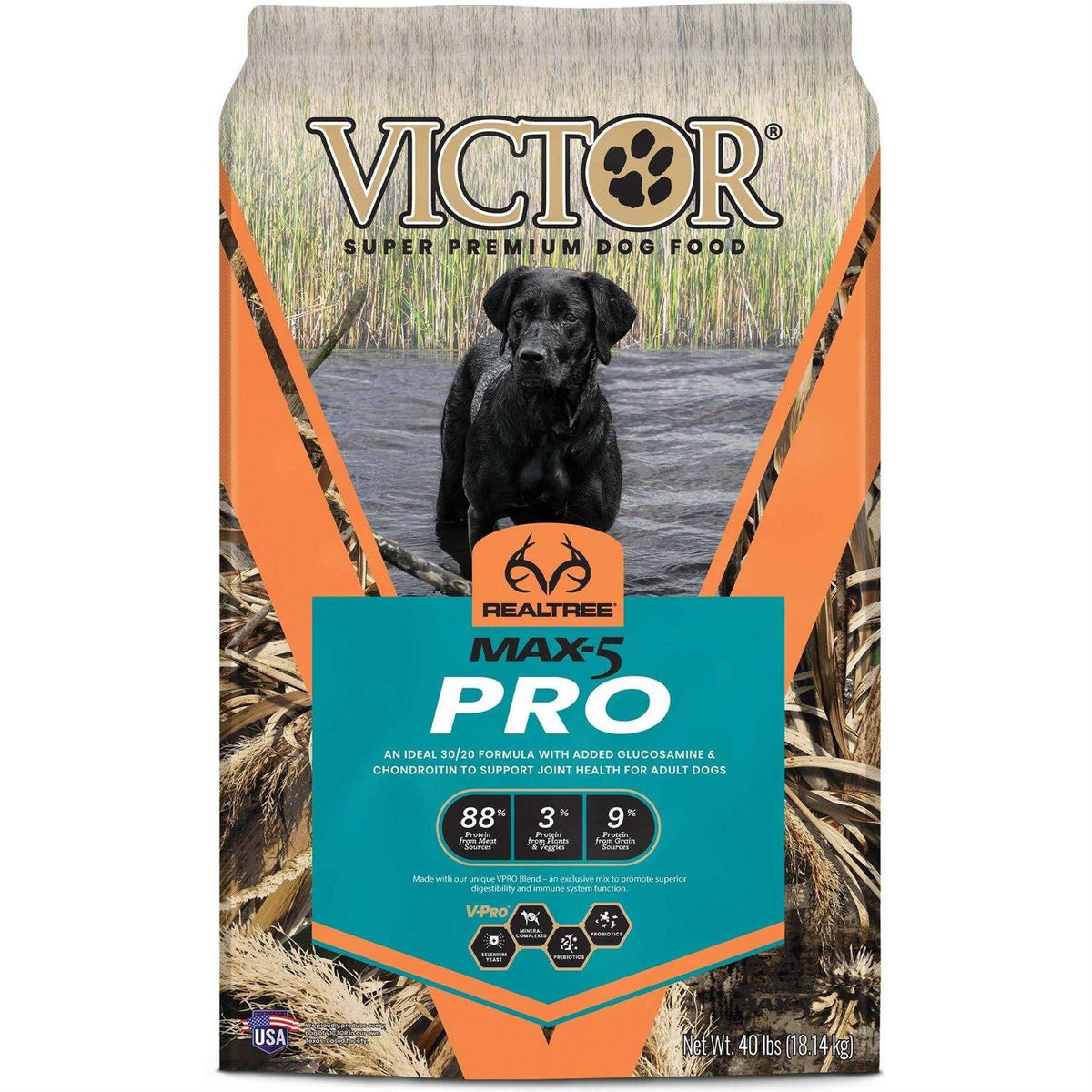 Realtree Max-5 Pro Dry Dog Food S38202