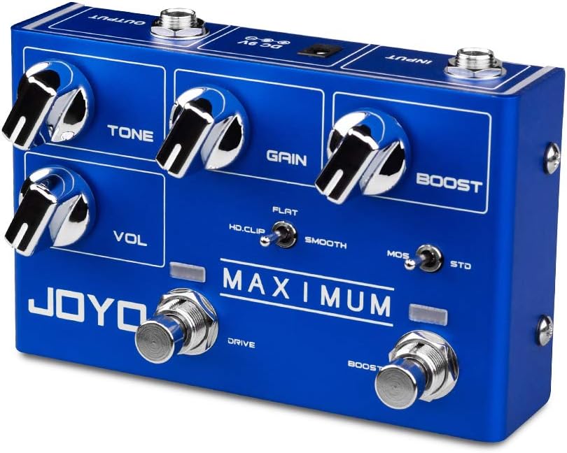 Overdrive Dual Channel Pedal for Electric Guitar Pack of 2 A336866