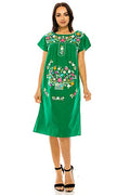 Women Embroidered Long Casual Dress X470