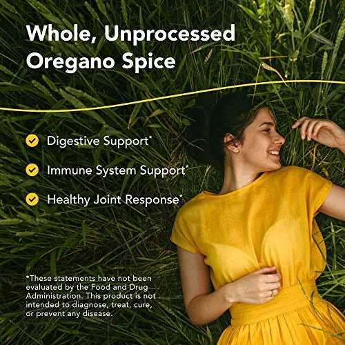 90 Capsules Wild Oregano Supplement K657