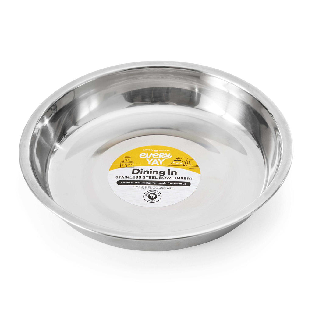 Stainless Steel Bowl Insert for Cats O8398