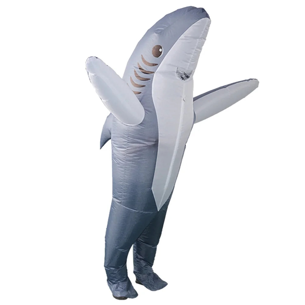 Grey Dolphin Inflatable Costume R431