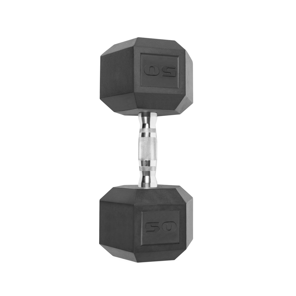 50lb Coated Hex Dumbbell X730