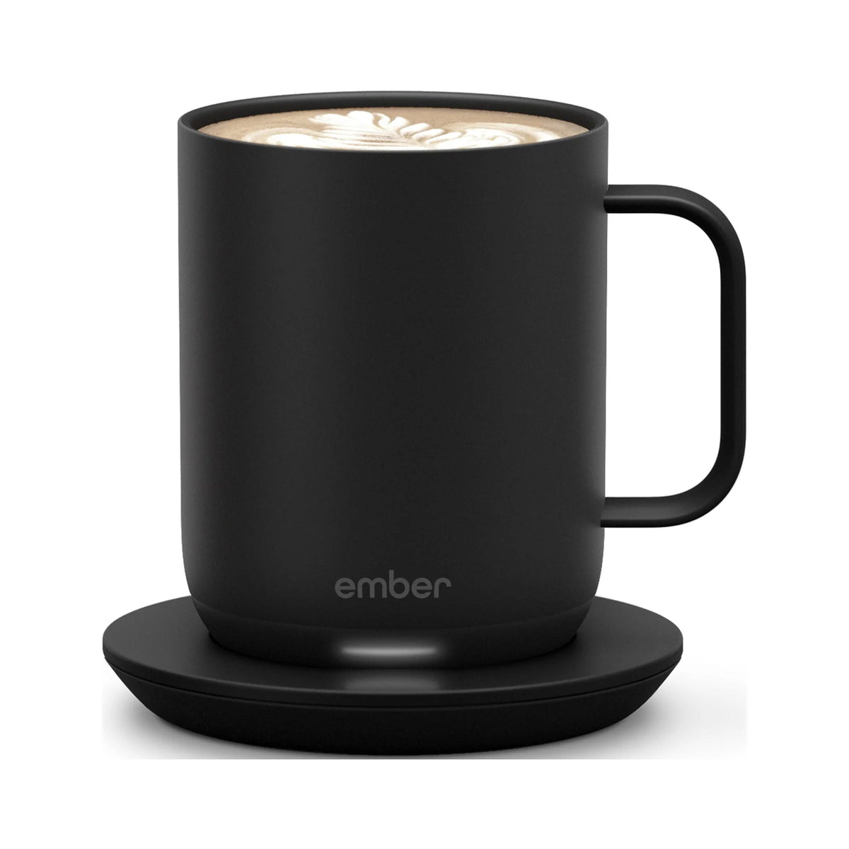 10 oz Black App Controlled Heated Coffee Mug E562