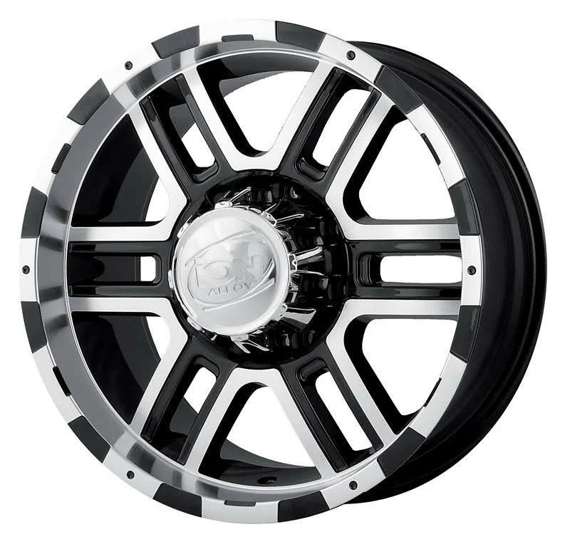 Black/Machined 18x9 8 x 165.1 Wheel B79084