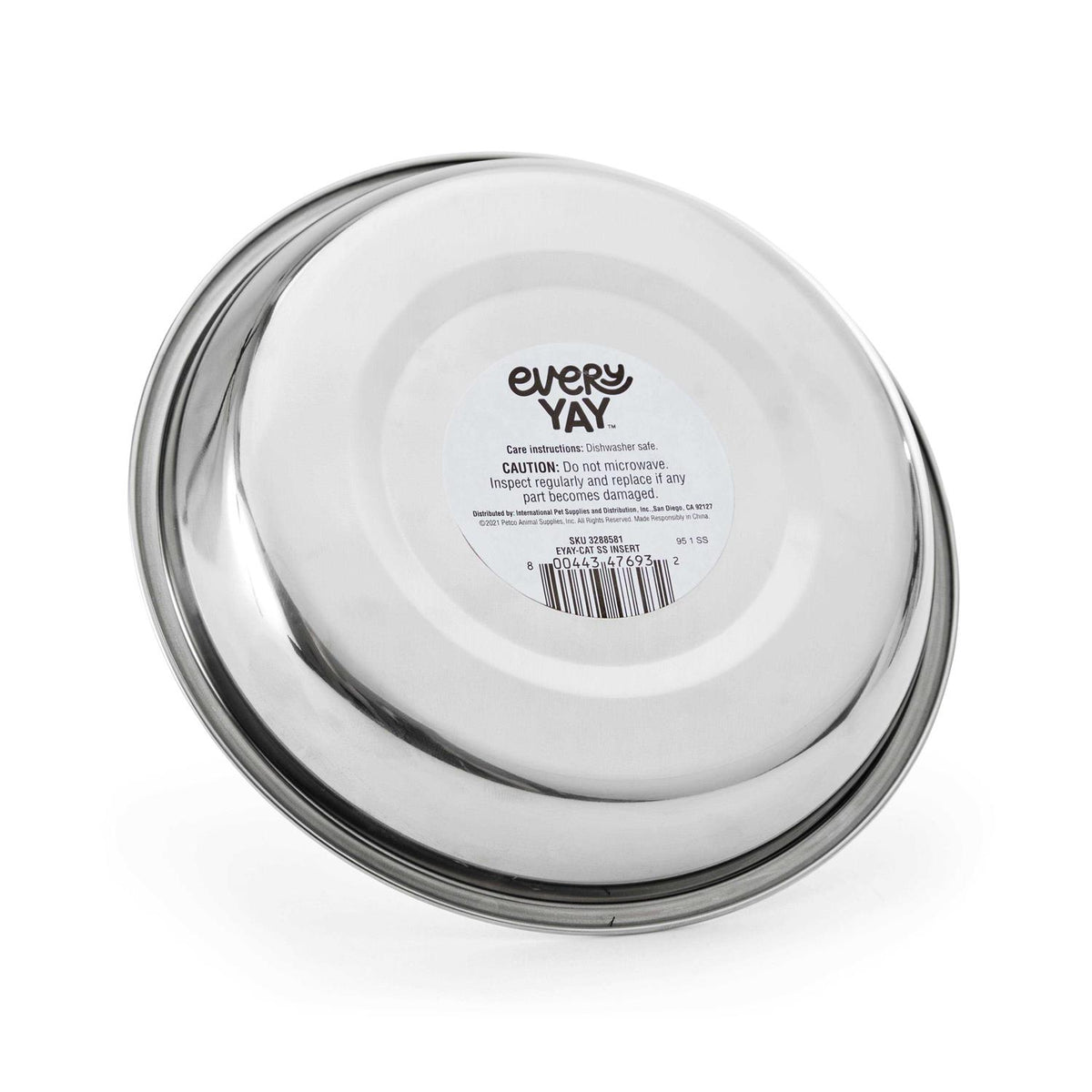 Stainless Steel Bowl Insert for Cats O8398
