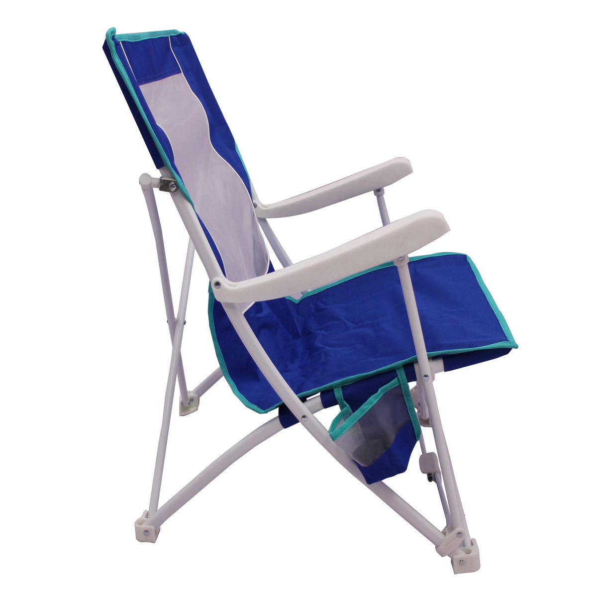 Blue Folding Beach Chair with Carry Bag R782882