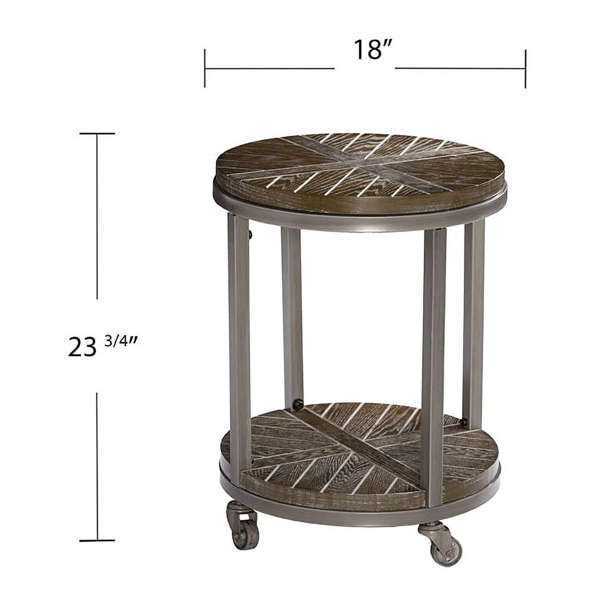Round End Table V474