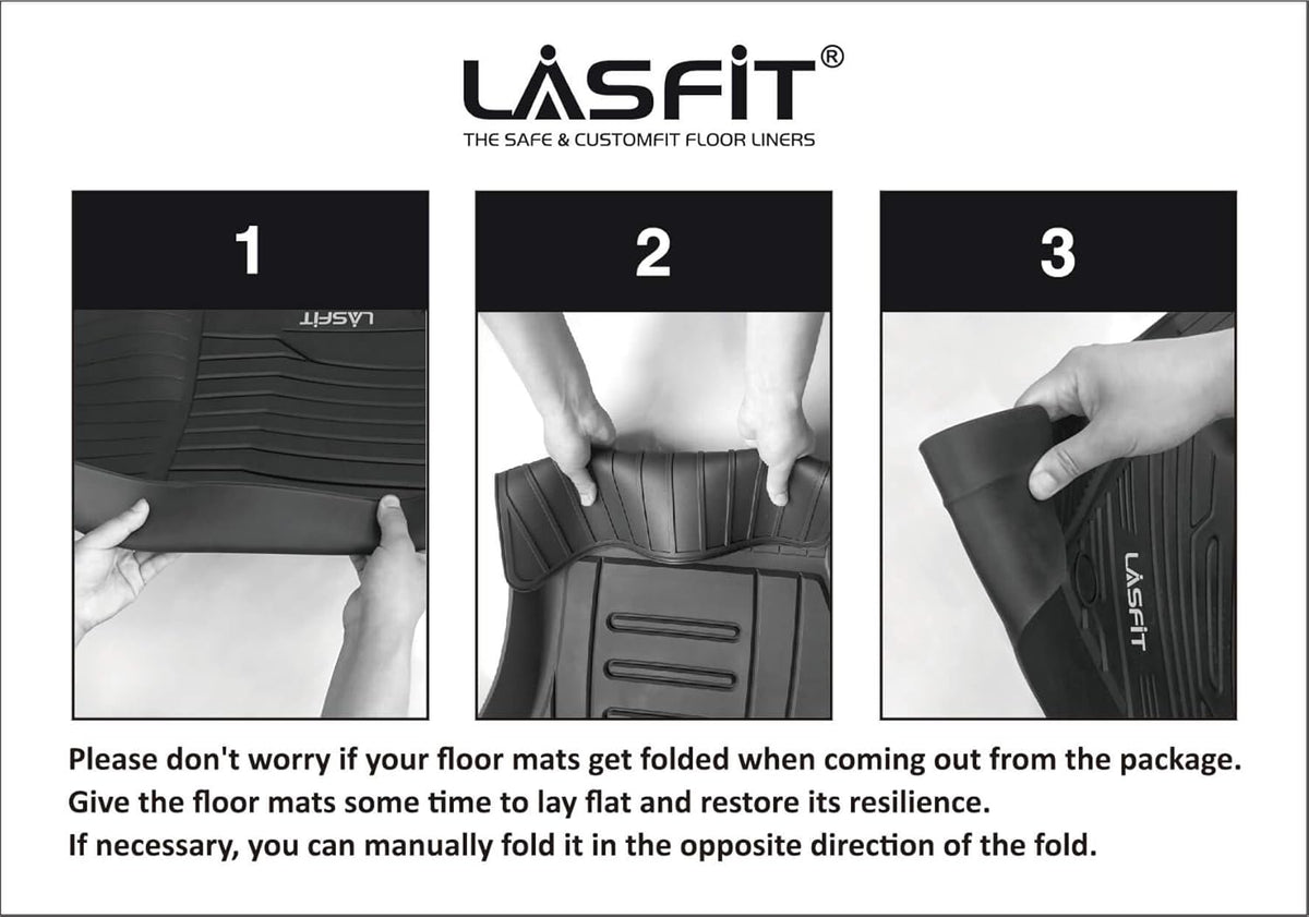 Black TPE Floor Liners for Ford Escape L5317