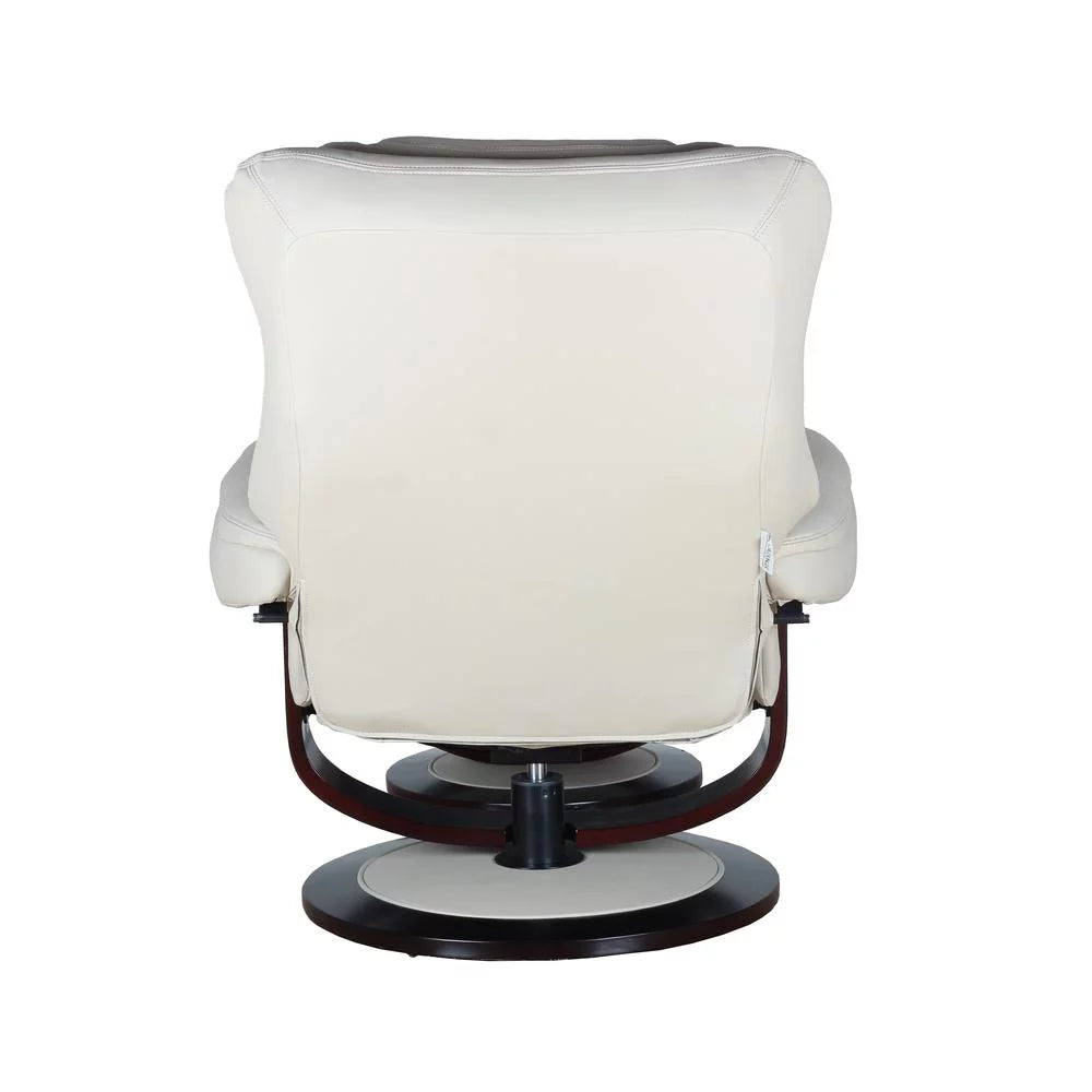 Swivel Pedestal Recliner with Ottoman F2819