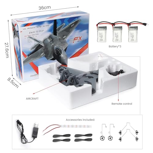 2 Channels 2.4 GHz Remote Control Airplane U120