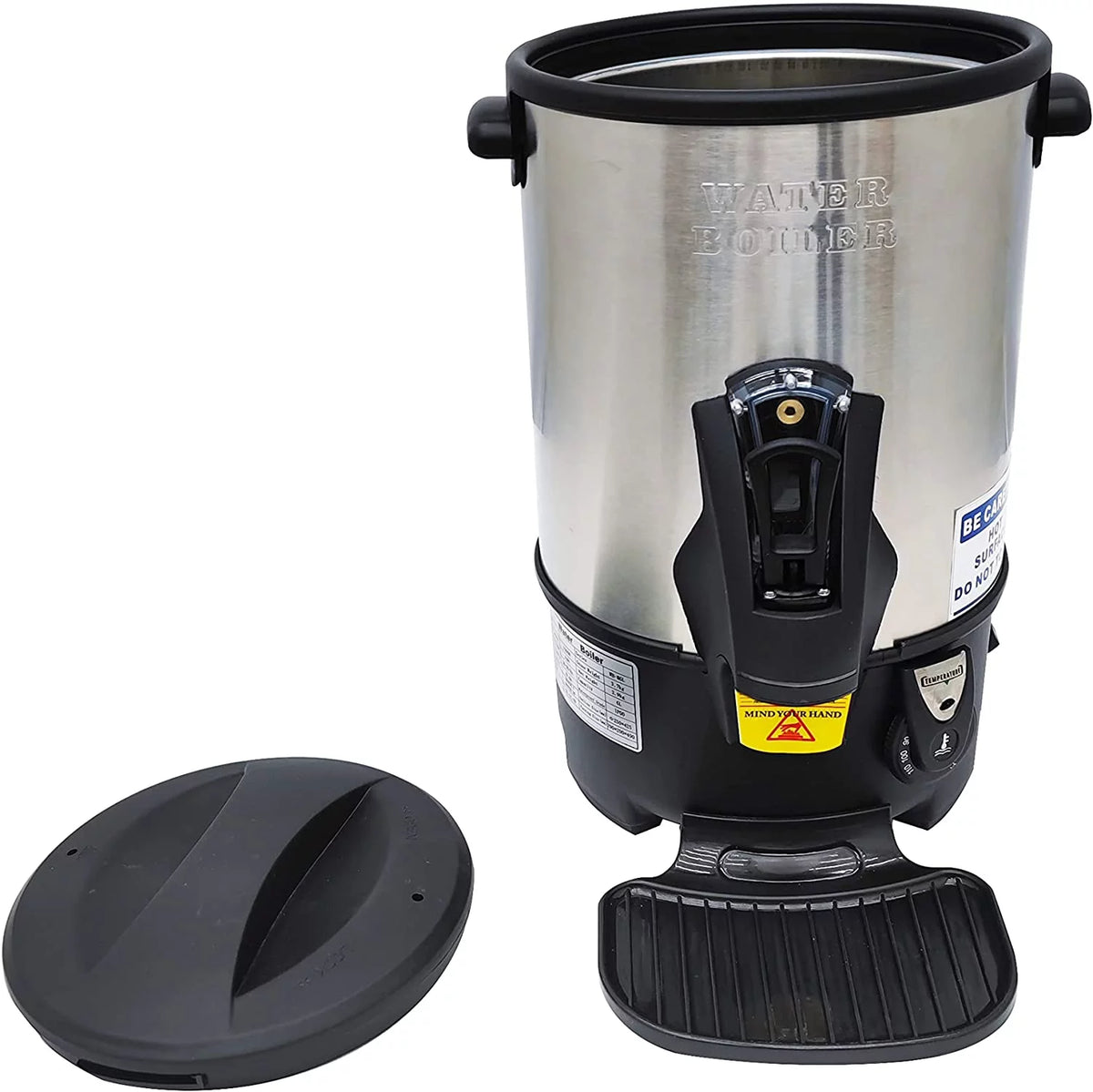 6L Stainless Steel Electric Hot Water Dispenser with Faucet Tap E529