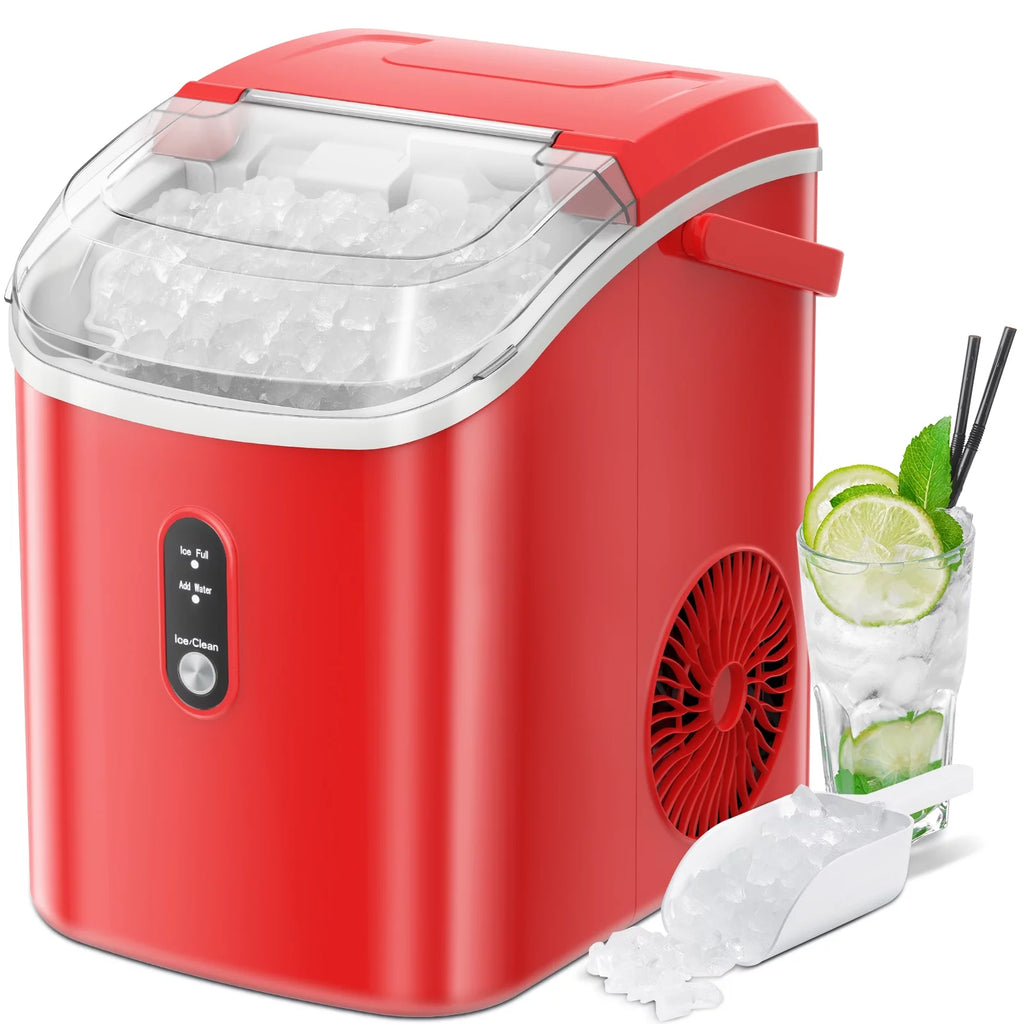 Portable Countertop Nugget Ice Maker with Self-Cleaning P989