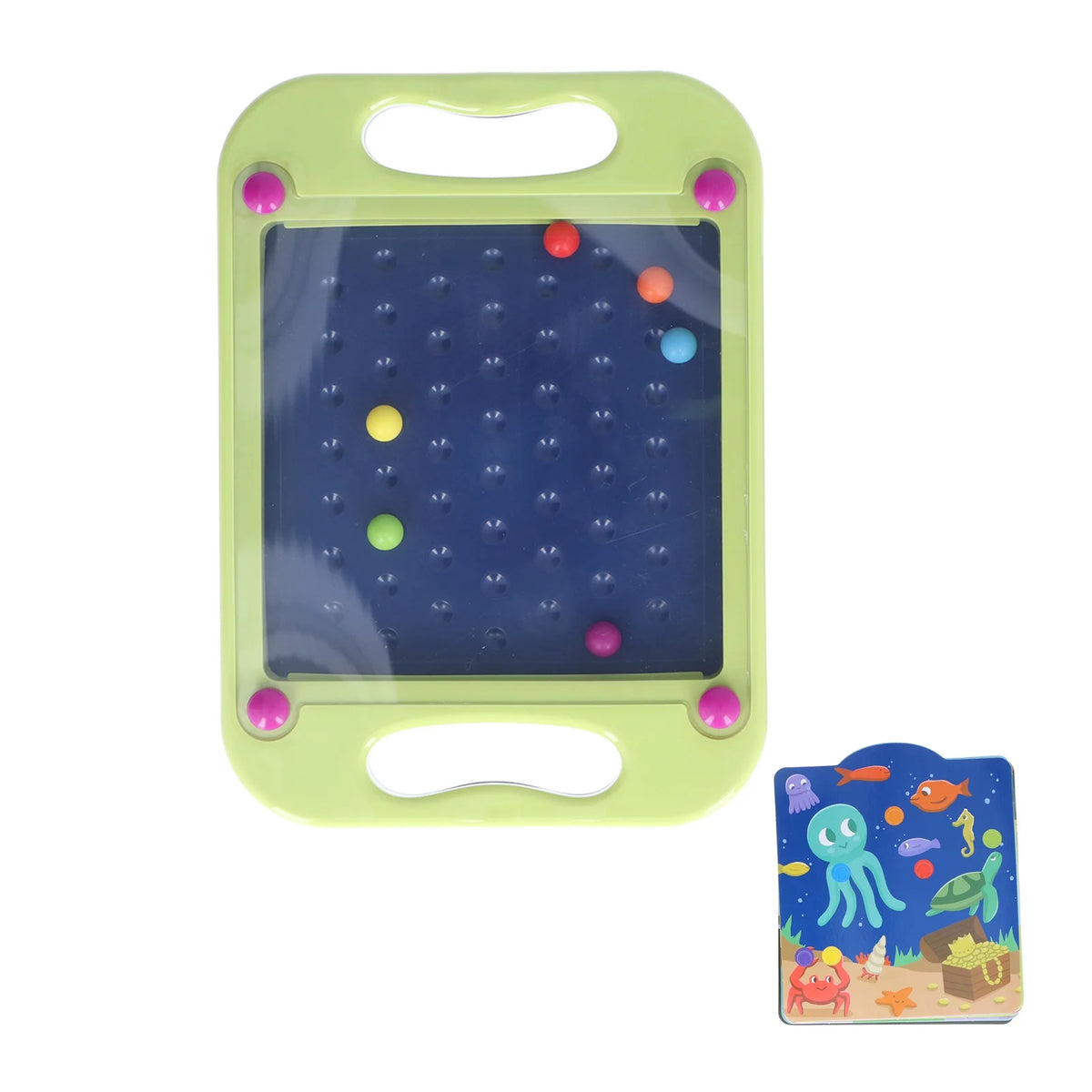 Green Plastic Bead Maze Puzzle Toy A803