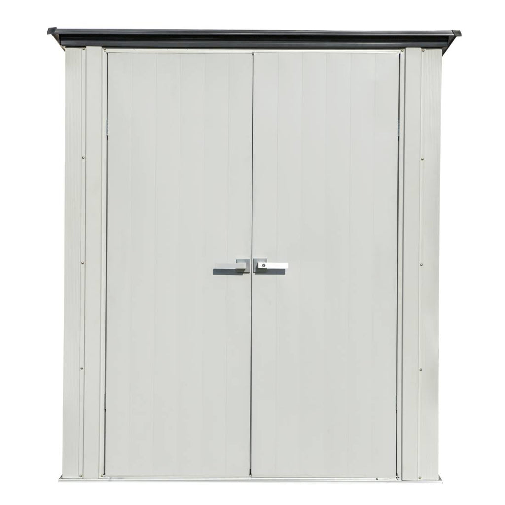 Patio Shed Flute Grey and Anthracite U76857