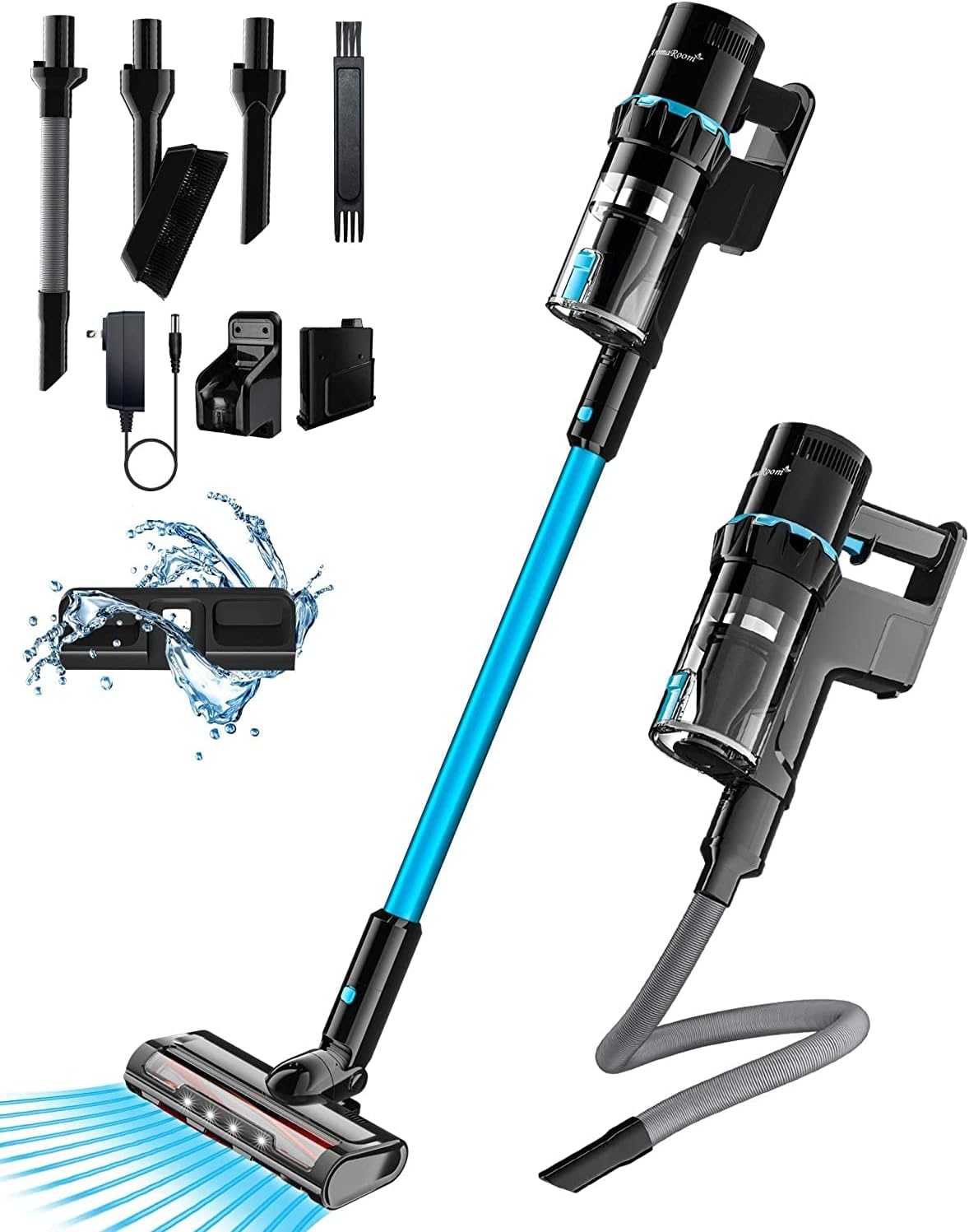 9 in 1 Cordless Stick Handheld Vacuum, 24KPa Suction, Pack of 2 K5281