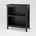 Black 2 Shelf Bookcase B942