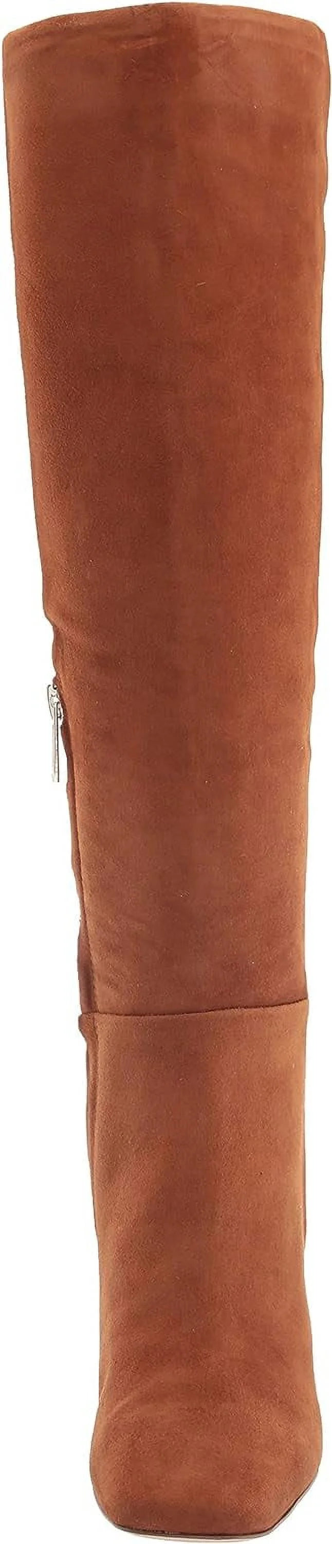 Brown Suede Knee High Boots L391980