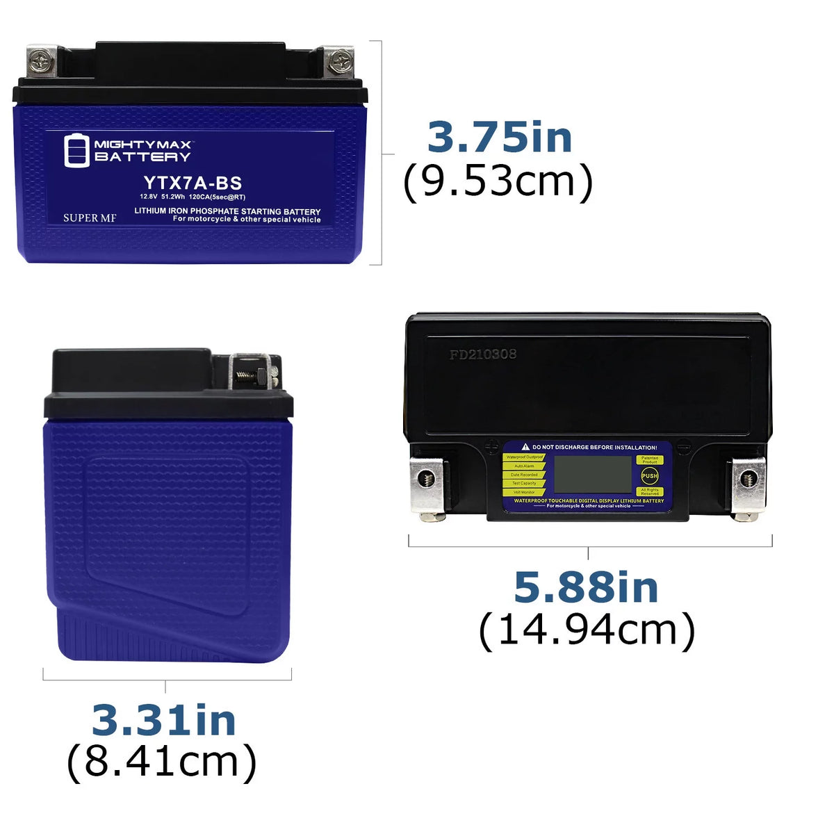 Lithium Replacement Battery 4 Pack G2645