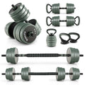 4 in 1 Adjustable 47lbs Dumbbell Set O6929