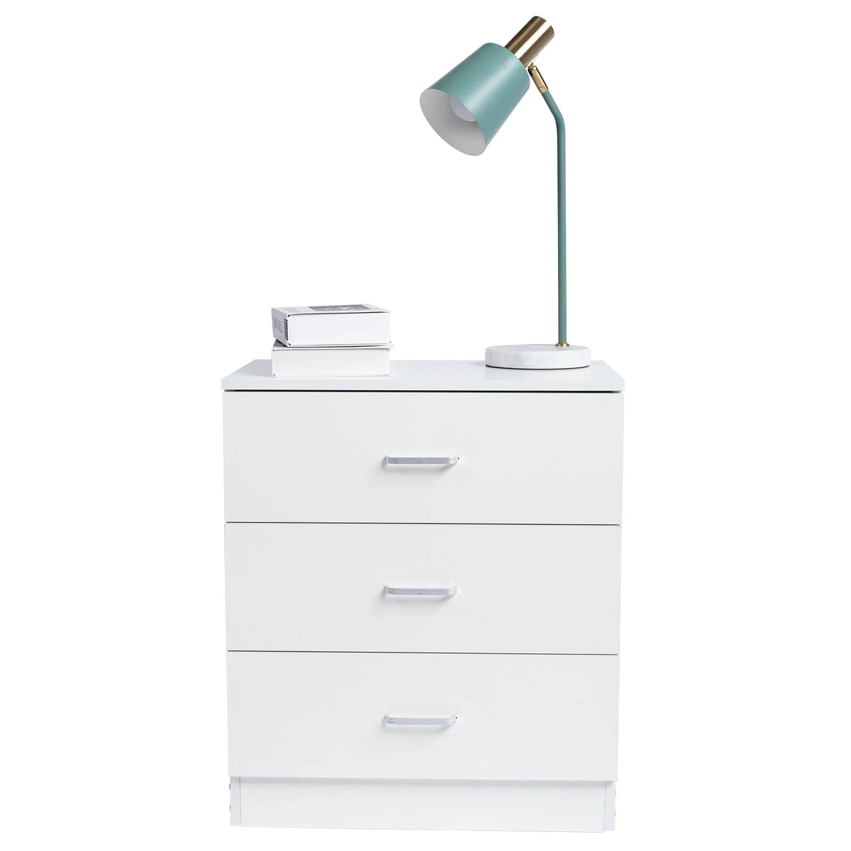 Wooden 3 Drawer Nightstand W9328